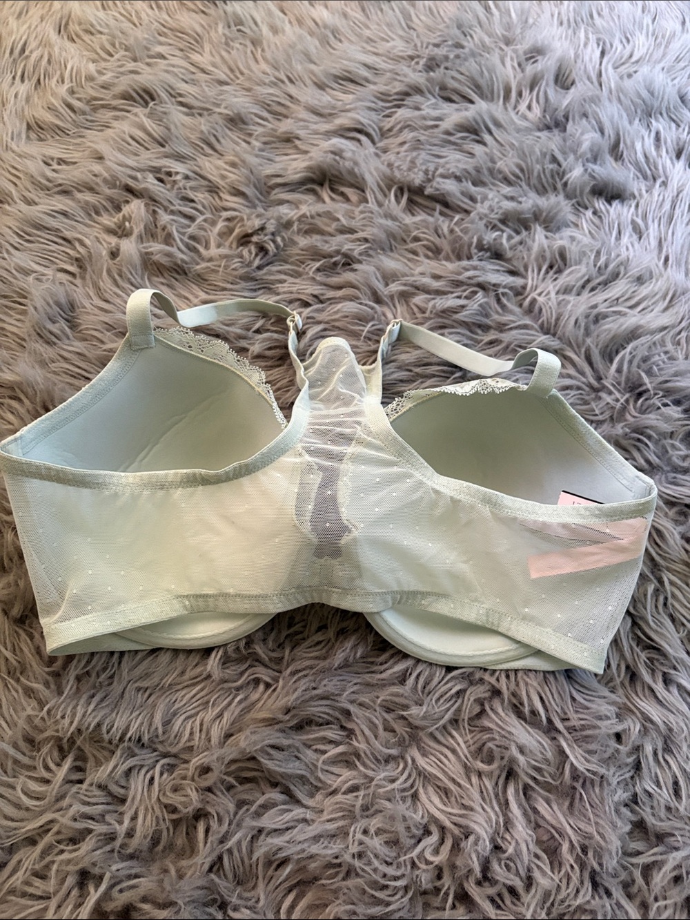 VICTORIA'S SECRET SEXY TEE LACE LIGHTLY LINED RACERBACK DEMI BRA - Picture 2 of 4
